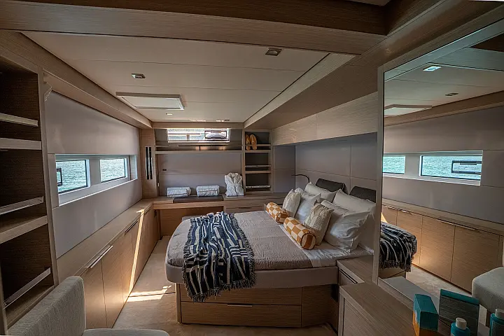 Lagoon 55 - Master cabin
