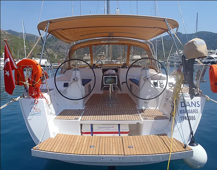 Dufour 450 GL - Transom