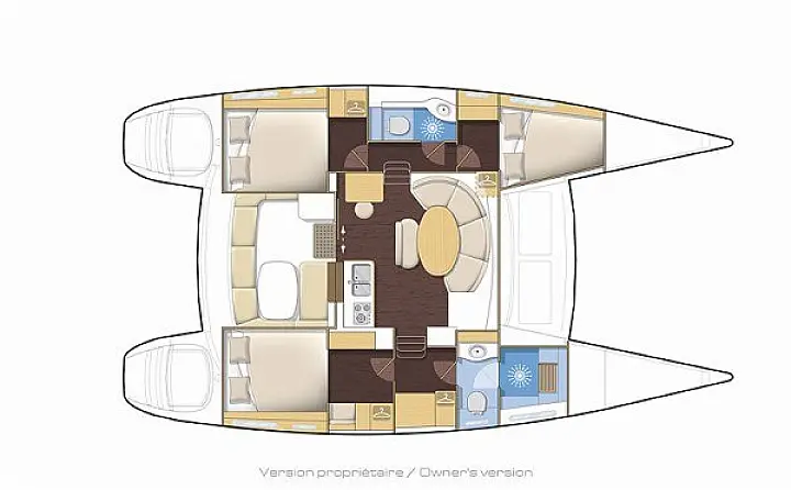 Lagoon 380 S2 Owner's Version - 