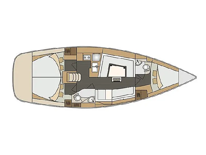 Elan 40 Impression  - Layout image