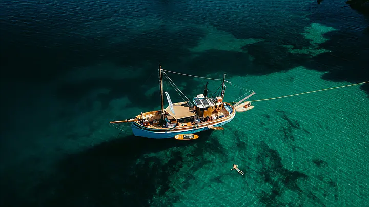 Wooden Trawler - 