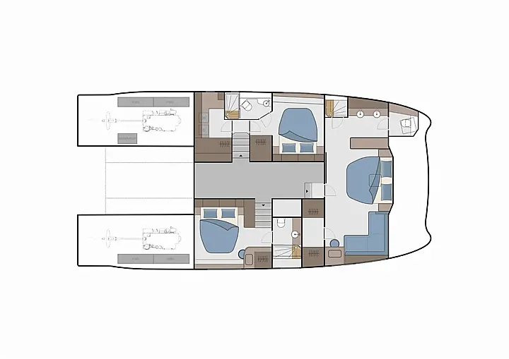 Aquila 50 Yacht - 
