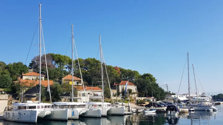 Sun Odyssey 349 - Marina Rogač - catamarans (photo taken 2019)