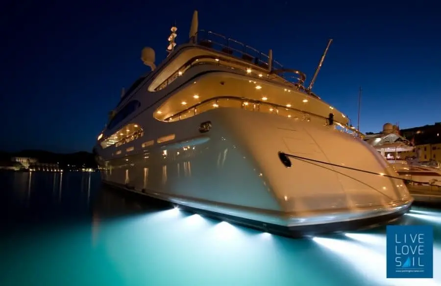 Luxury yachts